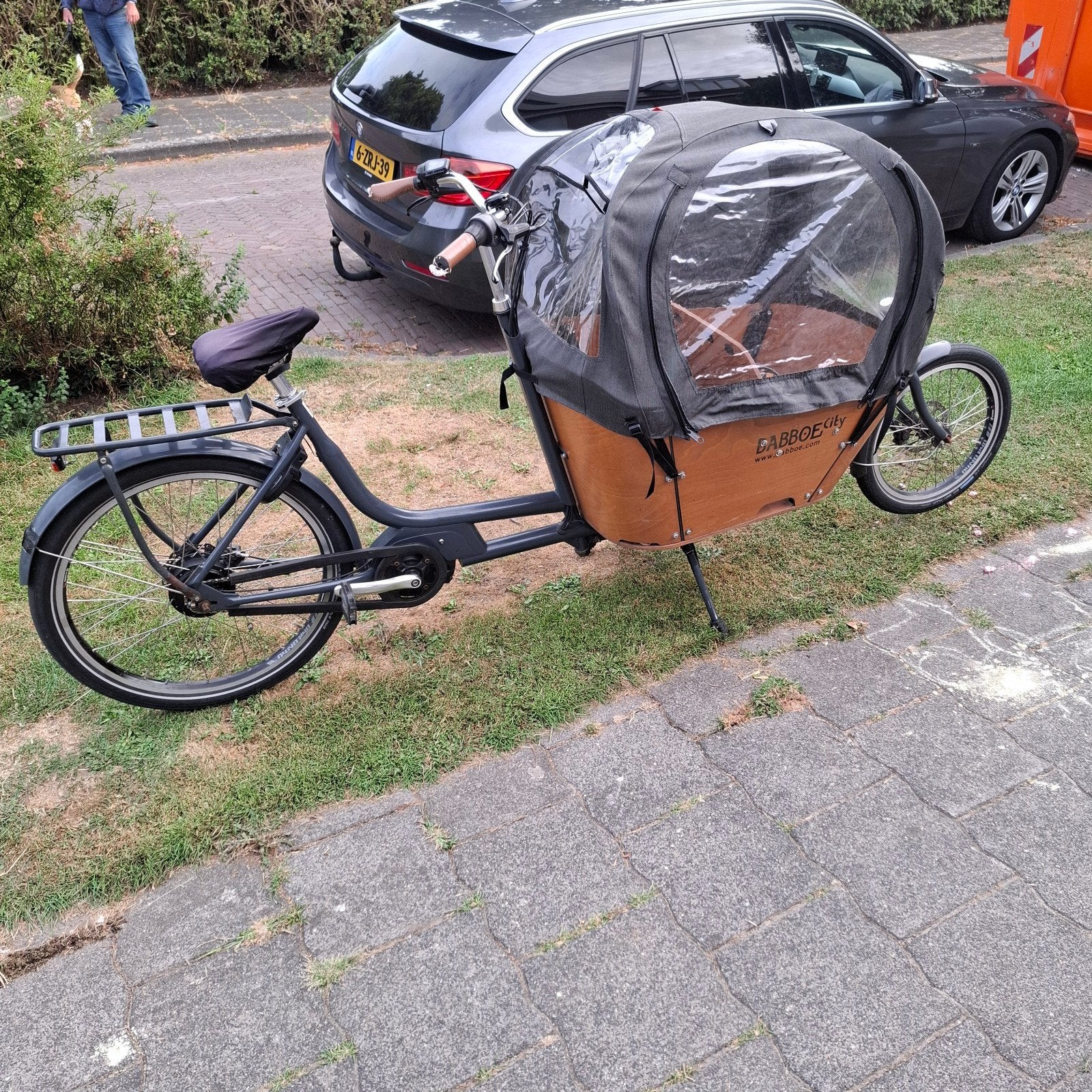 Bakfiets voor de handige klusser - opknapper, Fietsen en Brommers, Ophalen of Verzenden, Gebruikt, 4 kinderen of meer