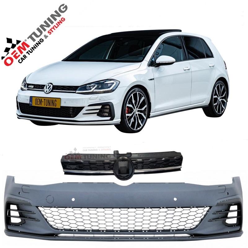 VOORBUMPER geschikt voor GOLF 7.5 | GTD-LOOK | 17-20 |, Ophalen of Verzenden