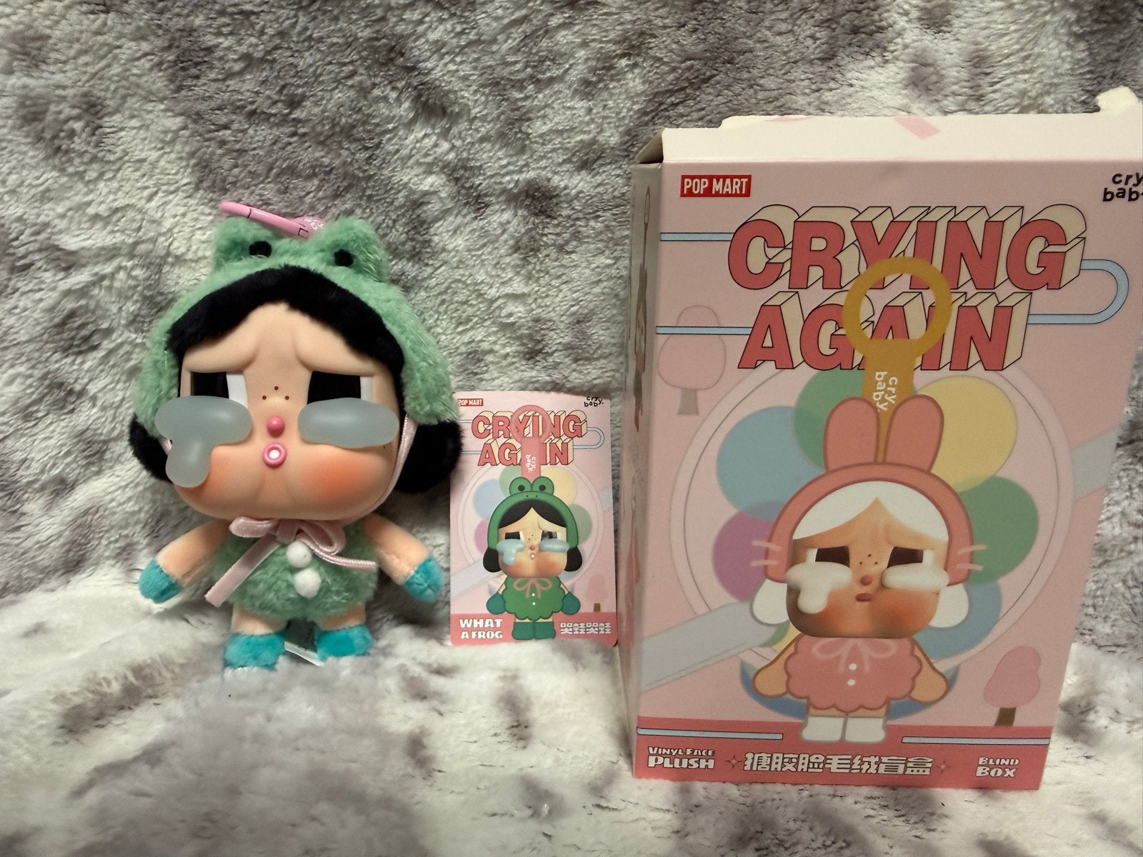 Crybaby - Crying Again - What a Frog PopMart Hanger, Ophalen of Verzenden, Nieuw