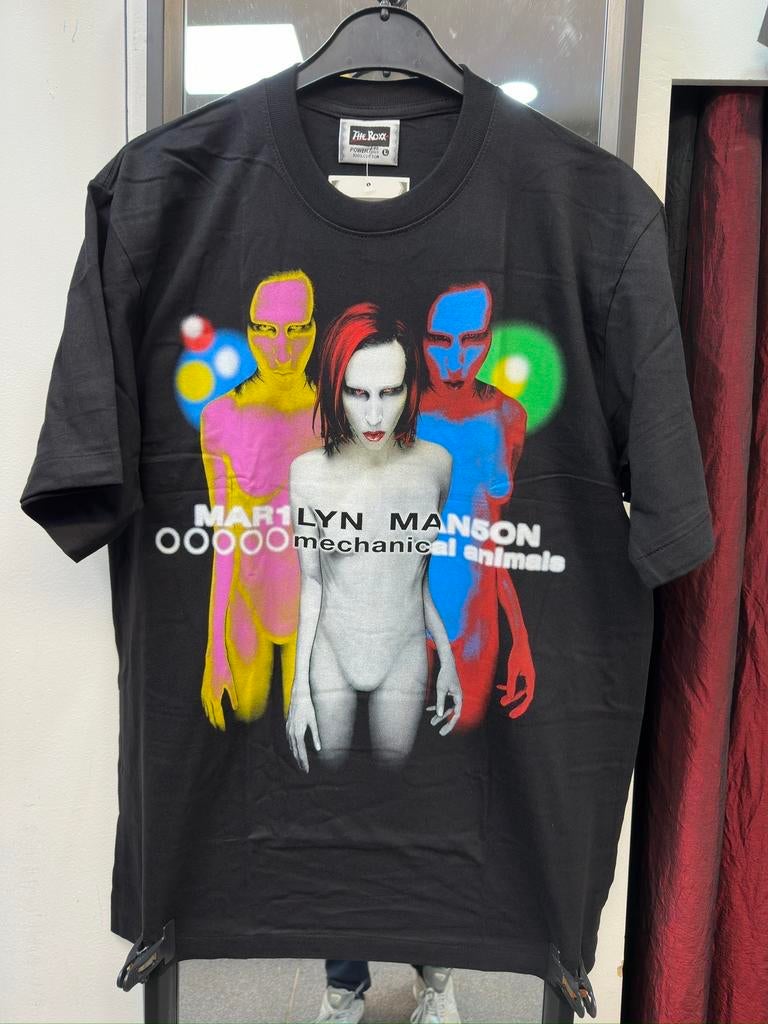 Marilyn manson t-shirt size large, Kleding | Heren, T-shirts, Ophalen of Verzenden, Nieuw, Maat 52/54 (L), Zwart