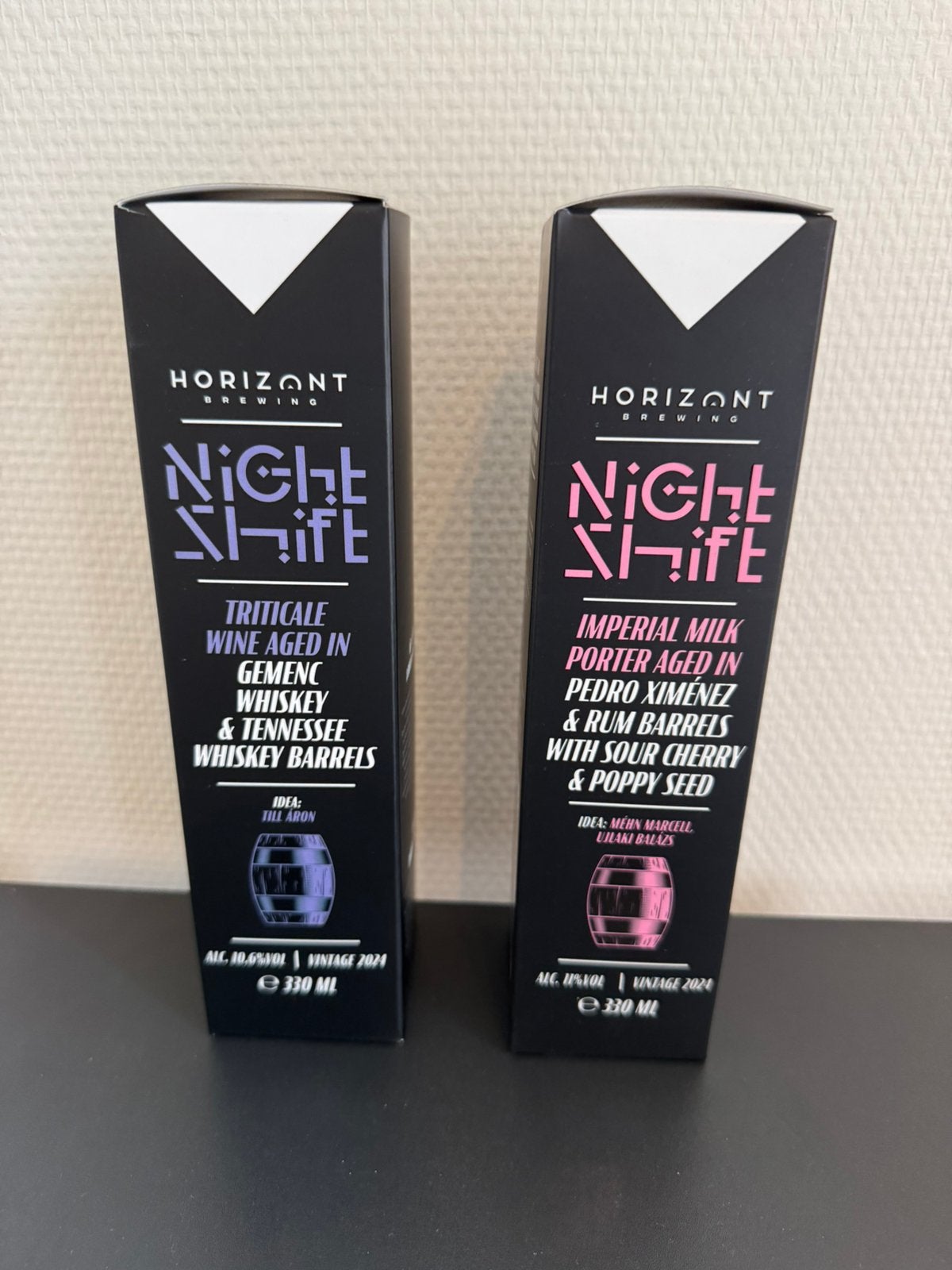HORIZONT Night Shift – 2 Barrel Aged specials, Ophalen, Nieuw, Flesje(s), Overige merken