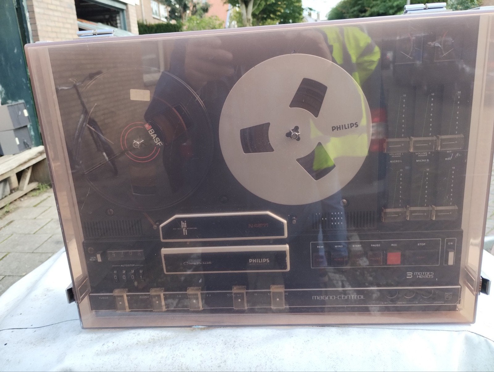 Philips heeft entrecorder zo uit het gebruik, Ophalen, Bandrecorder