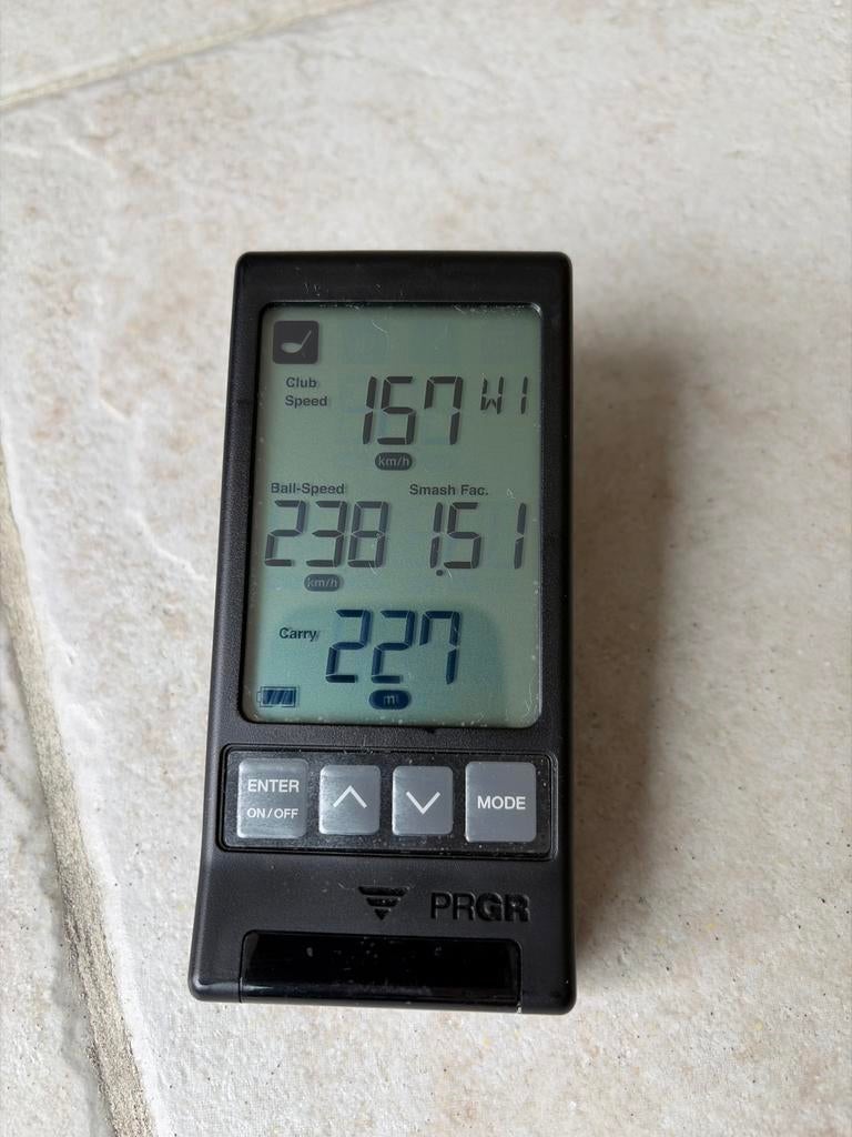 PRGR Portable Launch Monitor HS-130A Golf Analyzer, Ophalen, Gebruikt, Overige typen, Overige merken