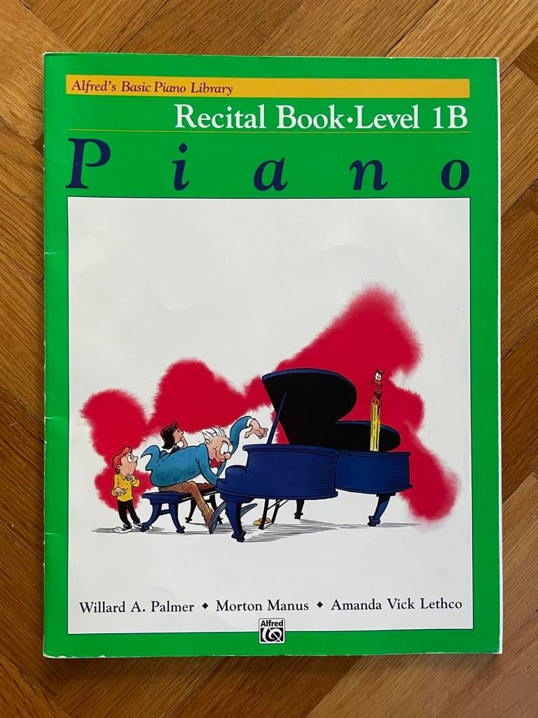 Alfred's Basic Piano Library Recital Book Level 1B, Gebruikt, Verzenden, Overige genres, Les of Cursus