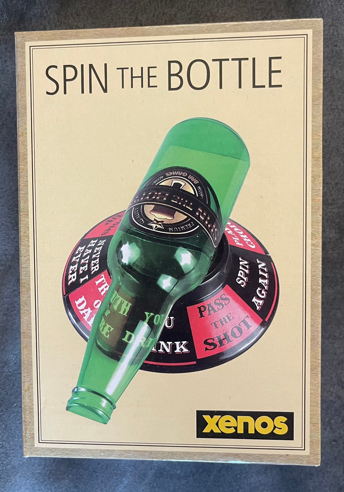 Spin the bottle - drank spelletje, Hobby en Vrije tijd, Gezelschapsspellen | Kaartspellen, Ophalen, Nieuw