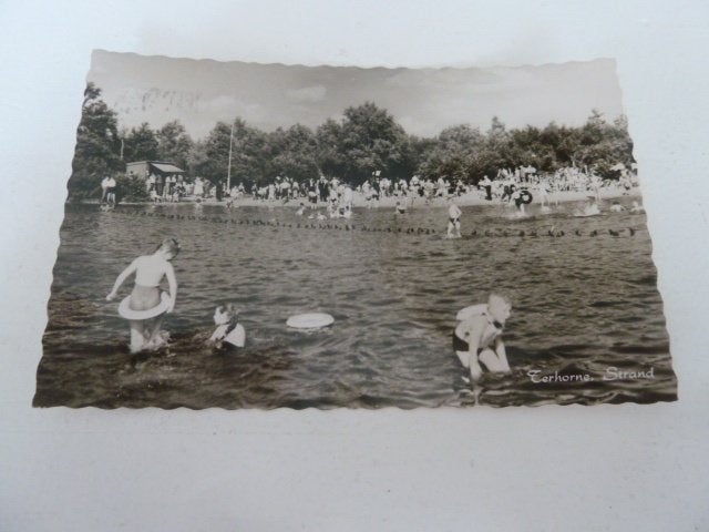Terhorne 1961 Strand, Verzamelen, Ophalen of Verzenden, 1960 tot 1980, Gelopen