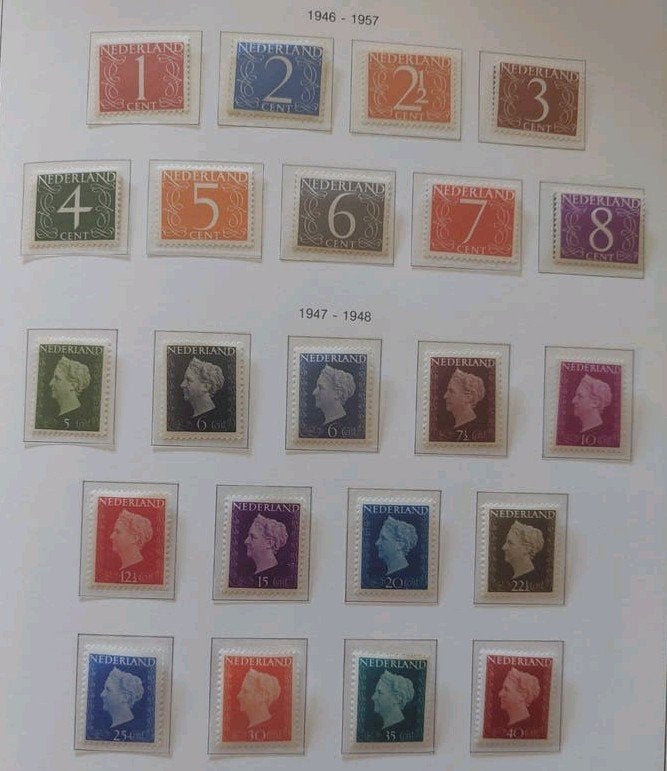 Postzegels Nederland jaar 1946 postfris., Postzegels en Munten, Postzegels | Nederland, Ophalen of Verzenden, Postfris