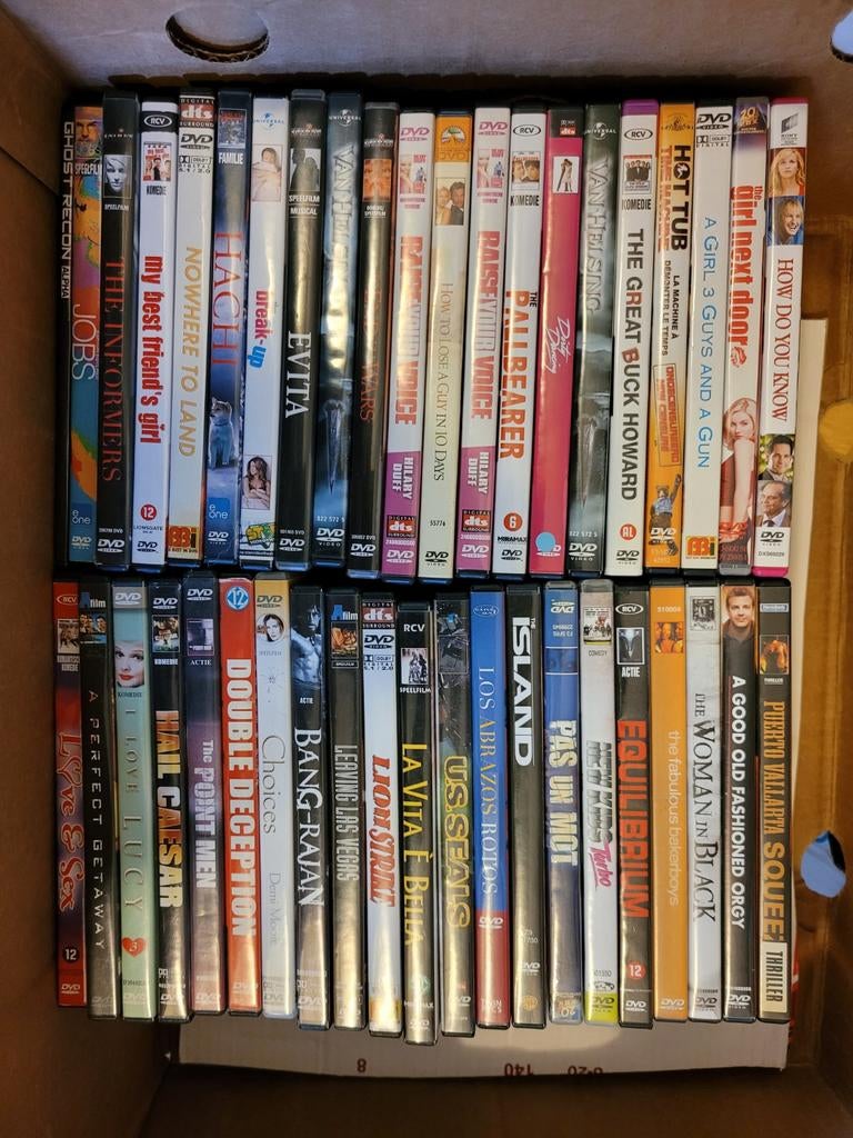 Grote collectie diverse DVD's -Actie, Drama, Komedie en mee, Vanaf 16 jaar, Ophalen of Verzenden, Gebruikt