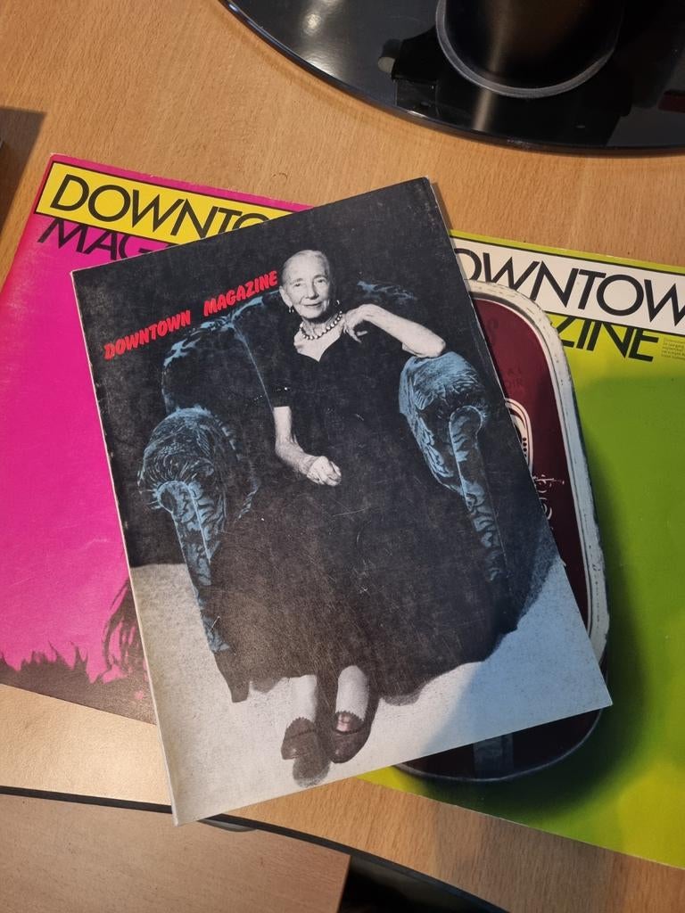 DOWNTOWN Magazine 1980/81 complete vroege reeks, Ophalen of Verzenden, Zo goed als nieuw