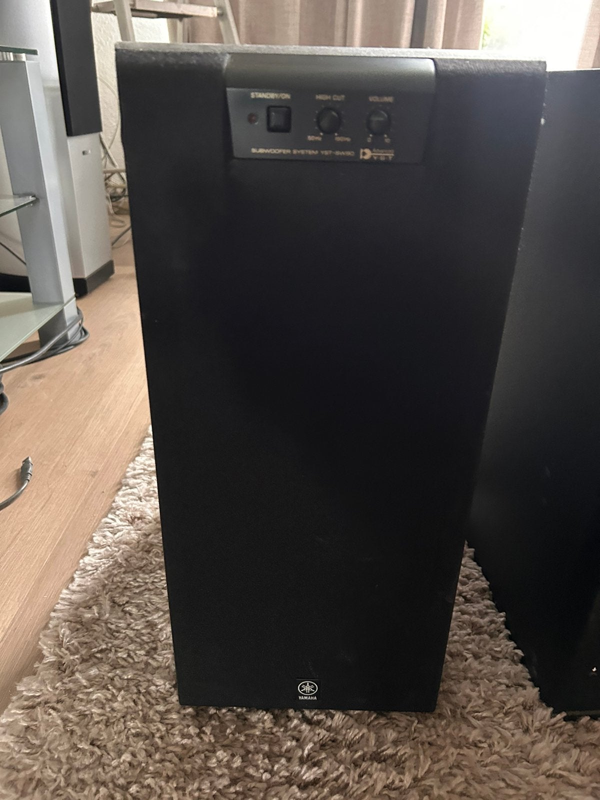 Yamaha YST-SW40 Subwoofer - Krachtige Bass, Gebruikt, Subwoofer, Minder dan 60 watt, Ophalen