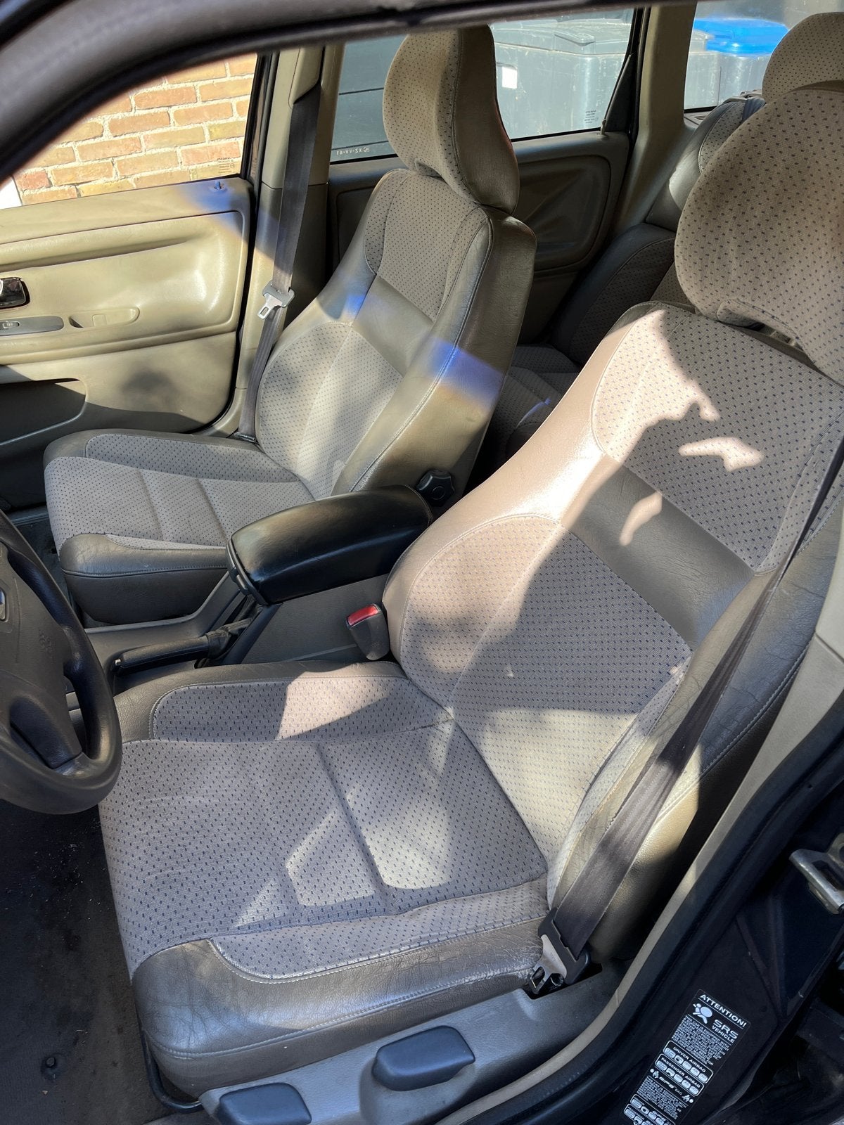 Volvo V70 classic half leder stoelen / bank, Auto-onderdelen, Interieur en Bekleding, Ophalen, Gebruikt, Volvo