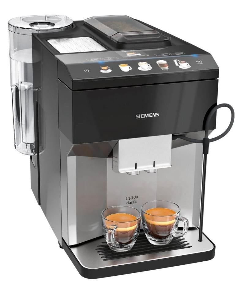 Siemens EQ.500 classic volautomaat (TP507R04) uit 2021, Ophalen, Afneembaar waterreservoir, Gebruikt, Koffiemachine