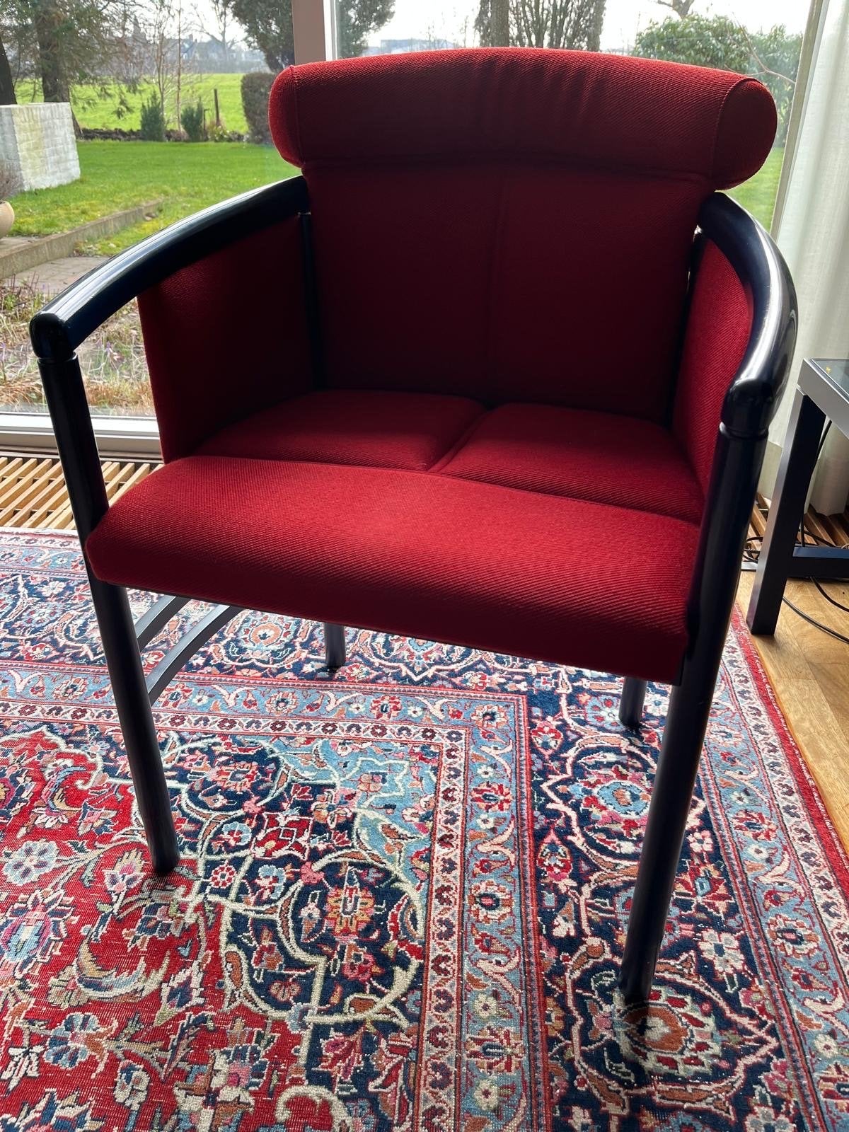Thonet "Plaza Classic" Fauteuil door Wittmann - Postmodern, Ophalen, Gebruikt, Hout, 75 tot 100 cm