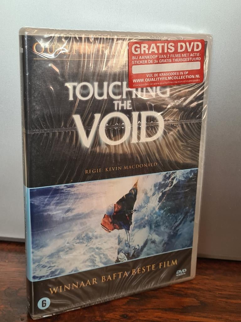 Touching the Void DVD - NLO QFC, Vanaf 6 jaar, Ophalen of Verzenden, Nieuw in verpakking, Overige typen