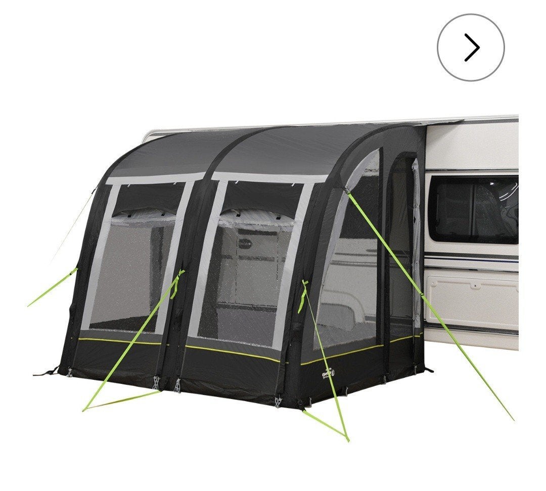 Obelink easy air camper voortent Palma 280 incl 2 airtubes, Caravans en Kamperen, Tenten, Ophalen, Zo goed als nieuw, Tot en met 2