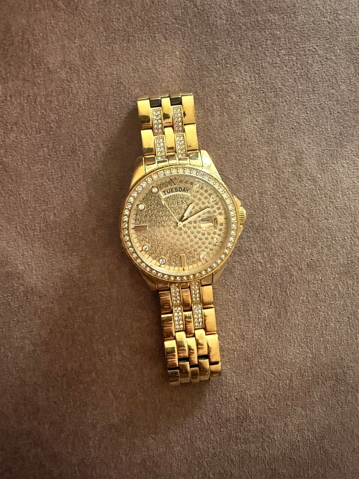 Guess, Ophalen of Verzenden, Zo goed als nieuw, Staal, Guess