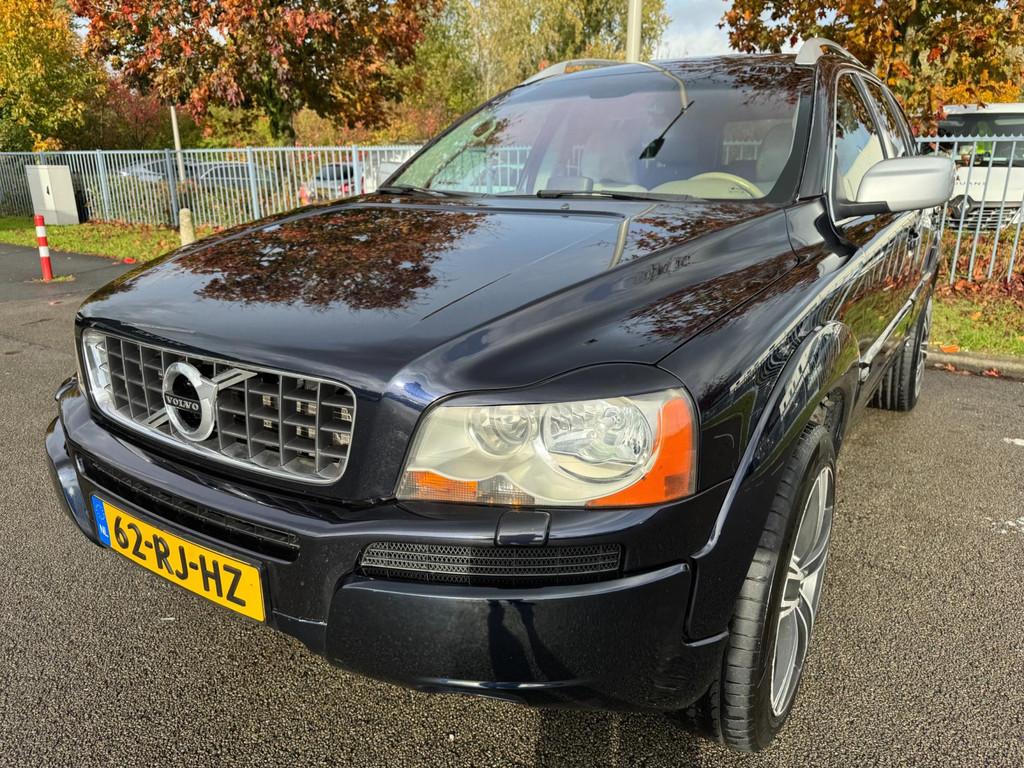 Volvo XC90 2.5 T Summum 7 persoon Navi Leder Memory Xenon YO, Gebruikt, Beige, Traction-control, Blauw