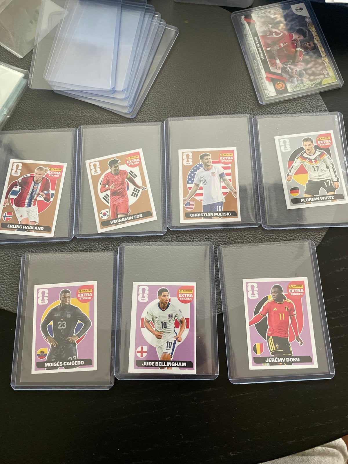 Panini Extra Stickers Voetbalcollectie - Zeldzame Spelers, Ophalen of Verzenden, Zo goed als nieuw, Buitenlandse clubs, Poster, Plaatje of Sticker