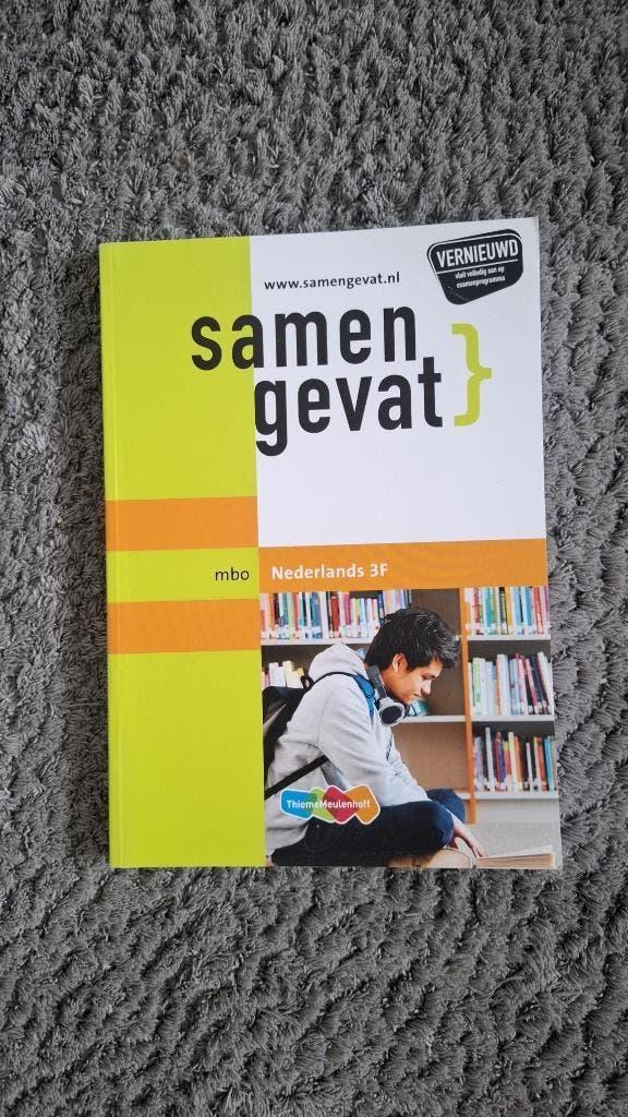 Samengevat, MBONederlands 3F, Ophalen of Verzenden, Zo goed als nieuw, Overige niveaus, Nederlands