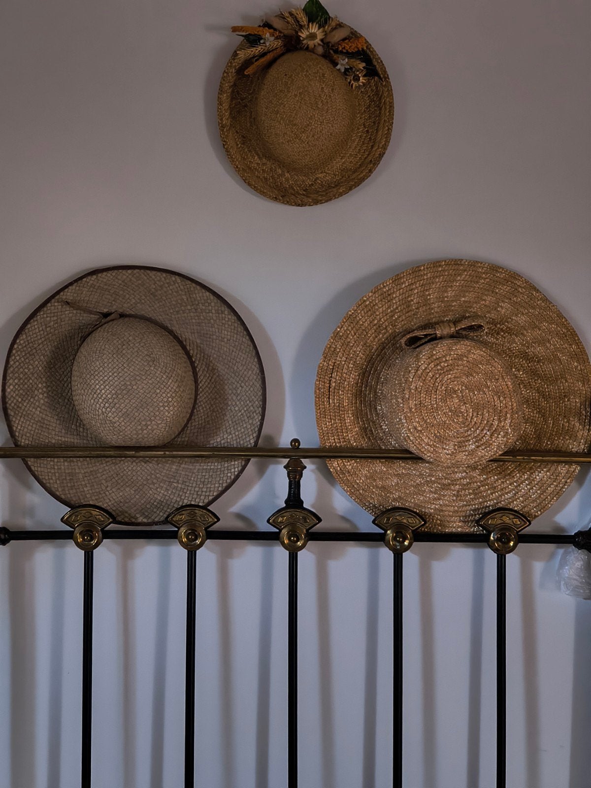 Franse, brocante zonnehoed, Antiek en Kunst, Ophalen of Verzenden