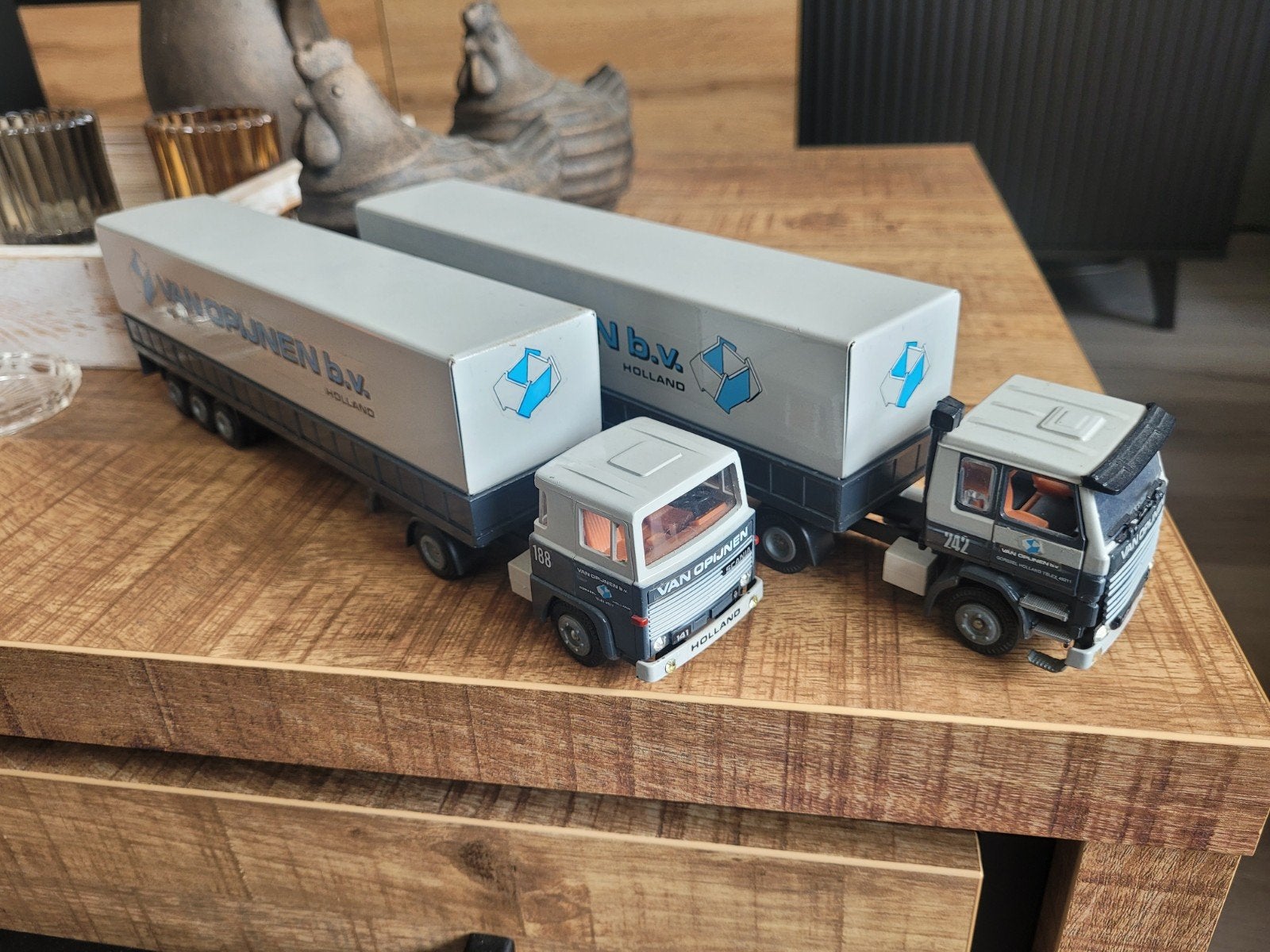 Twee scania.s van opijnnen grossel, Tekno, Zo goed als nieuw, Tekno, Bus of Vrachtwagen