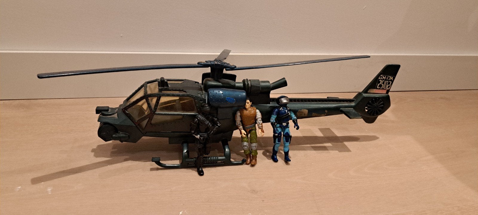 Blue Thunder GI JOE helicopter 1983, Ophalen of Verzenden, Zo goed als nieuw