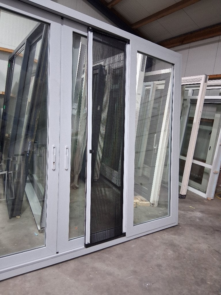 Schuifpui Aluminium Hr++ bezorgen factuur mogelijk, Gebruikt, 225 cm of meer, Aluminium, Ophalen of Verzenden