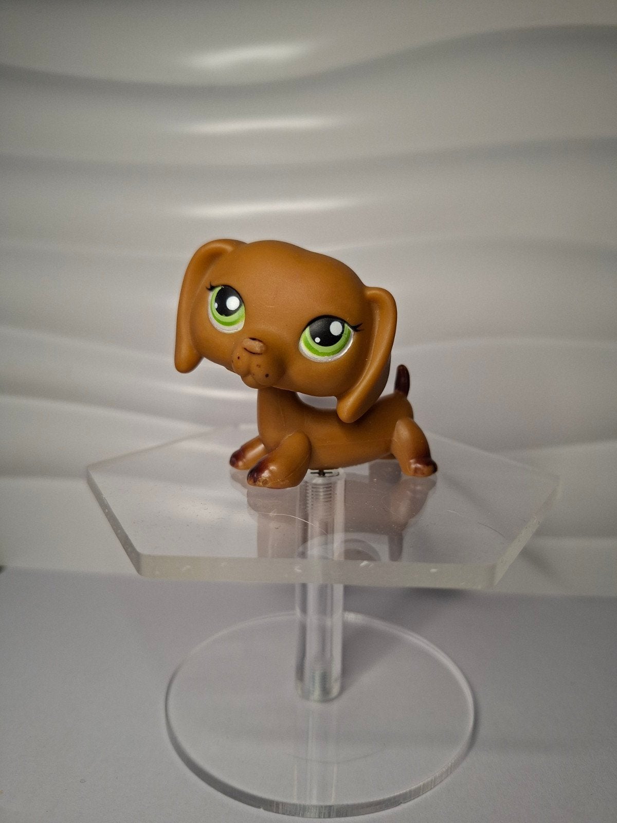 Littlest petshop Teckel 139 (waardevol figuurtje), Verzamelen, Poppetjes en Figuurtjes, Ophalen, Gebruikt