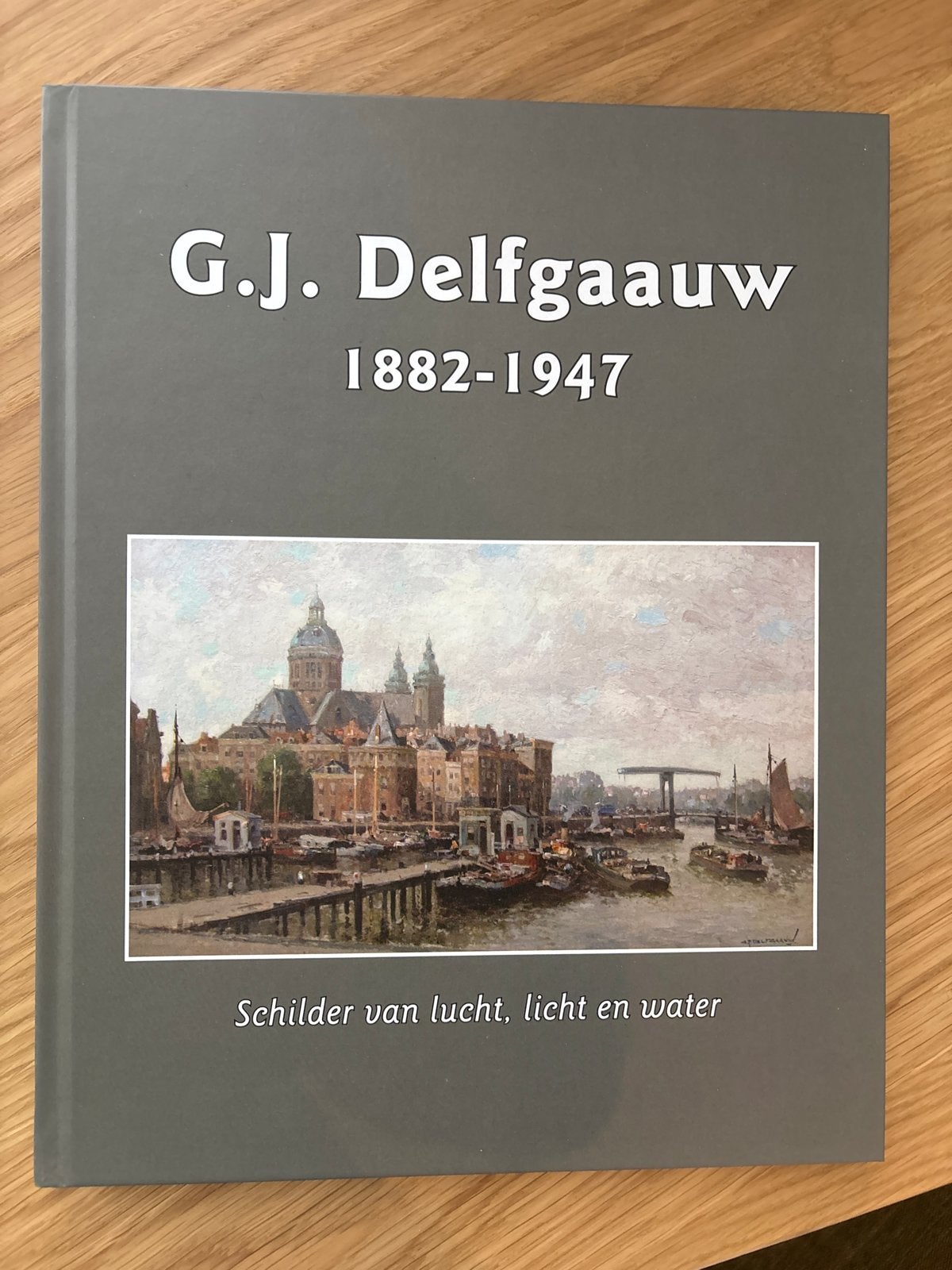 ACTIE G.J. Delfgaauw Schilder van lucht, licht en water, Boeken, Kunst en Cultuur | Beeldend, Ophalen of Verzenden, Nieuw, Schilder- en Tekenkunst