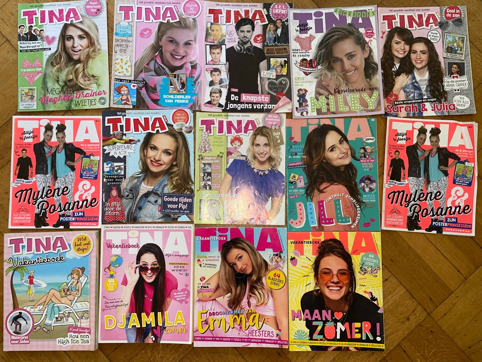 Tina tijdschriften en vakantieboeken, Ophalen of Verzenden, Gelezen, Damesbladen