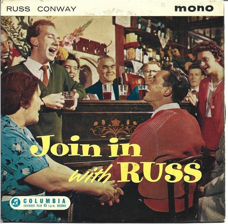 Russ Conway - Join in with Russ 1, Cd's en Dvd's, Gebruikt, Verzenden, 7 inch, EP