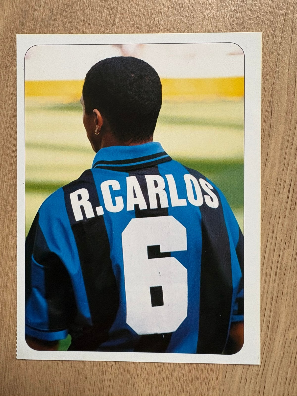 Fotokaart Roberto Carlos (Inter Milan)., Ophalen of Verzenden, Nieuw, Buitenlandse clubs, Spelerskaart
