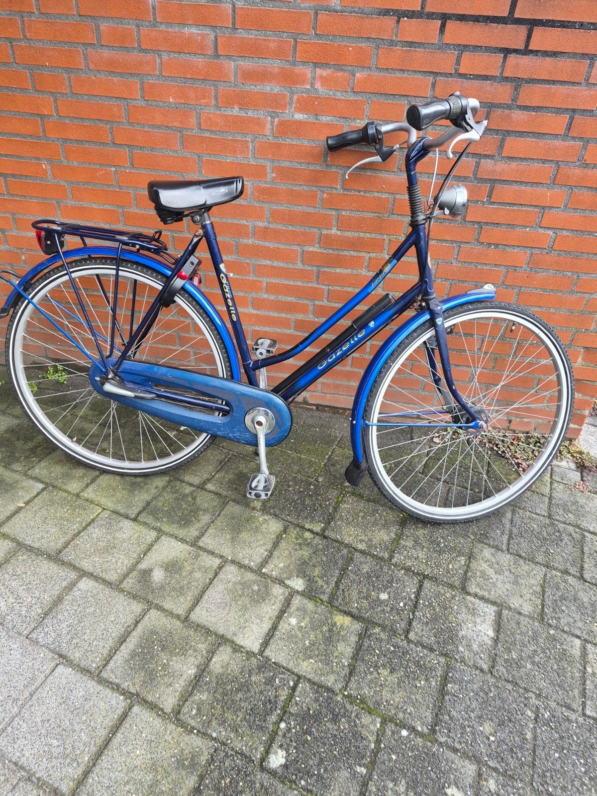 gazelle dames fiets inch 28, Ophalen, Gebruikt, Versnellingen, 56 cm of meer