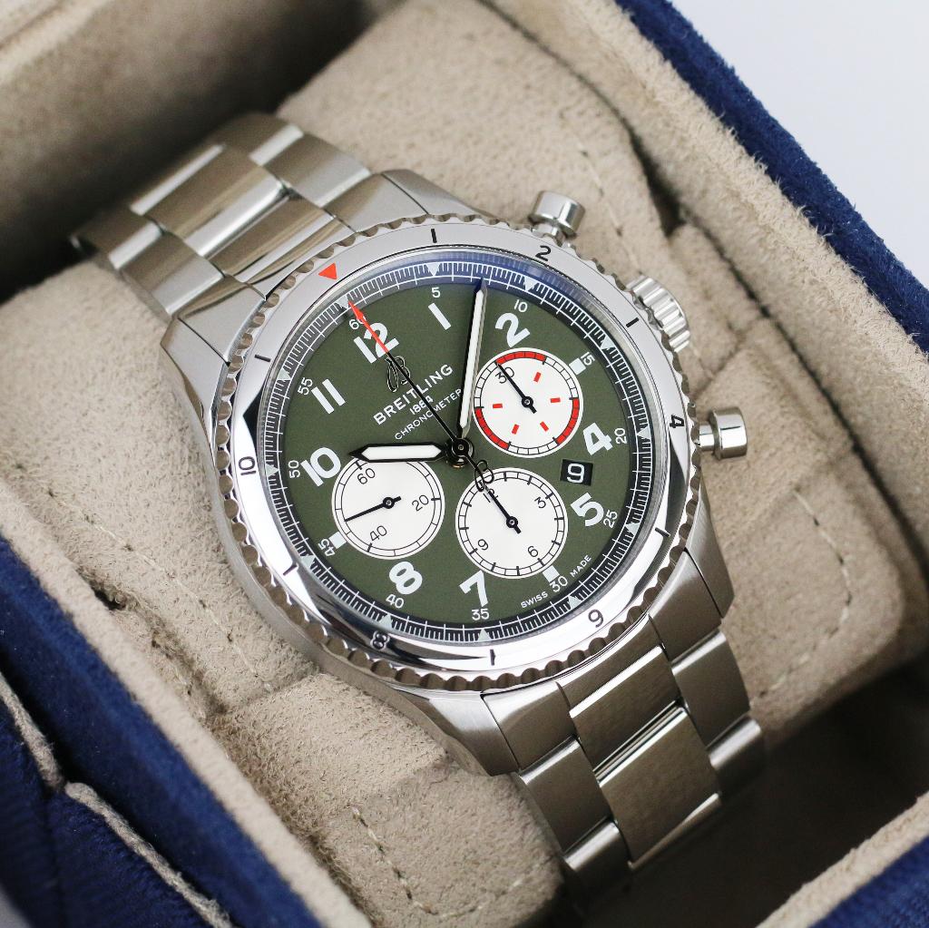 Breitling Aviator 8 Curtiss 43 (Zeer goed/ 2023)