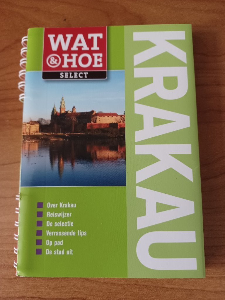 Krakau/ Wat & Hoe Select/ GRATIS Engelse gids (zie foto), Overige merken, Verzenden, Europa, Zo goed als nieuw