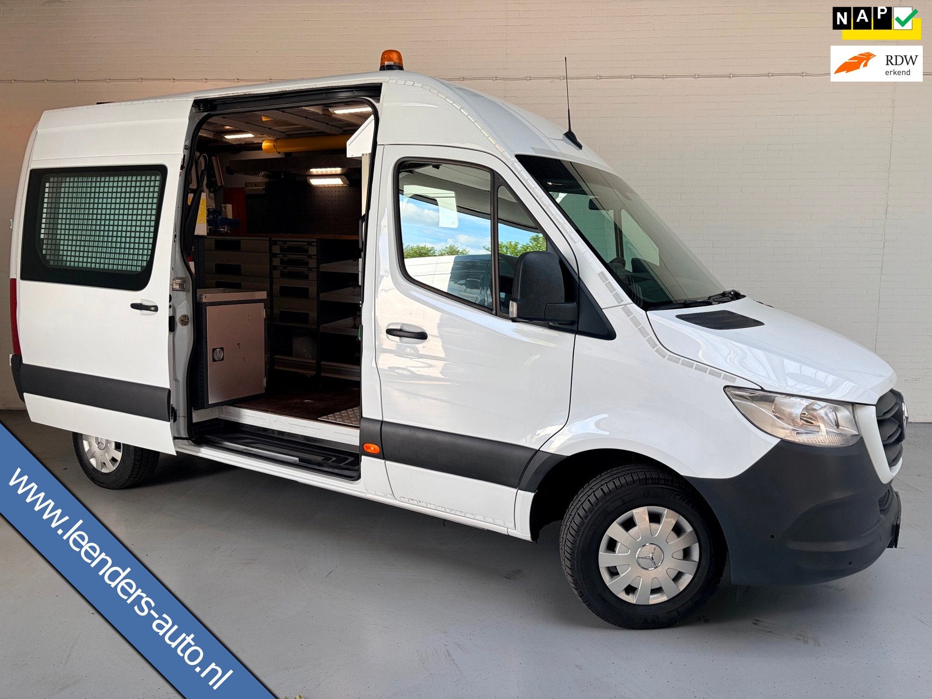Mercedes-Benz Sprinter Automaat Servicewagen 314 2.2 CDI 140, Auto's, Automaat, Dealer onderhouden, Gebruikt, Met garantie (alle)