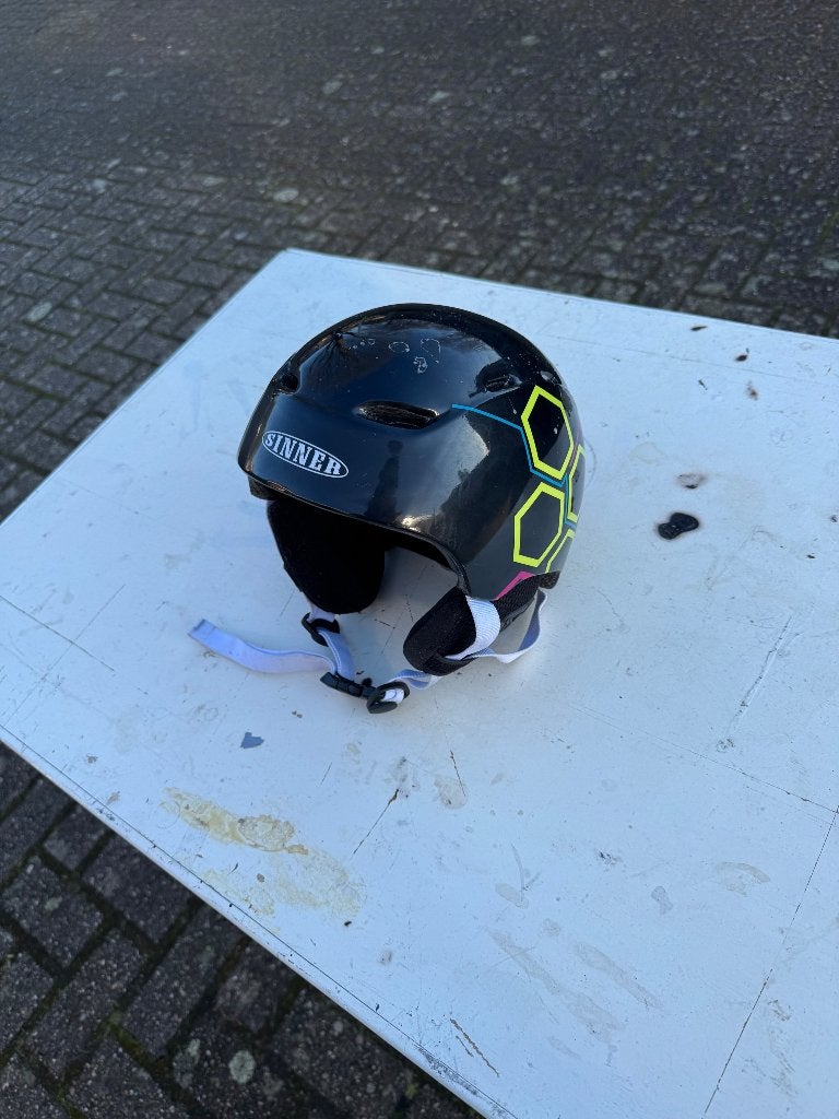 Verstelbare Sinner skihelm, Ophalen of Verzenden, Gebruikt, Helm of Bescherming