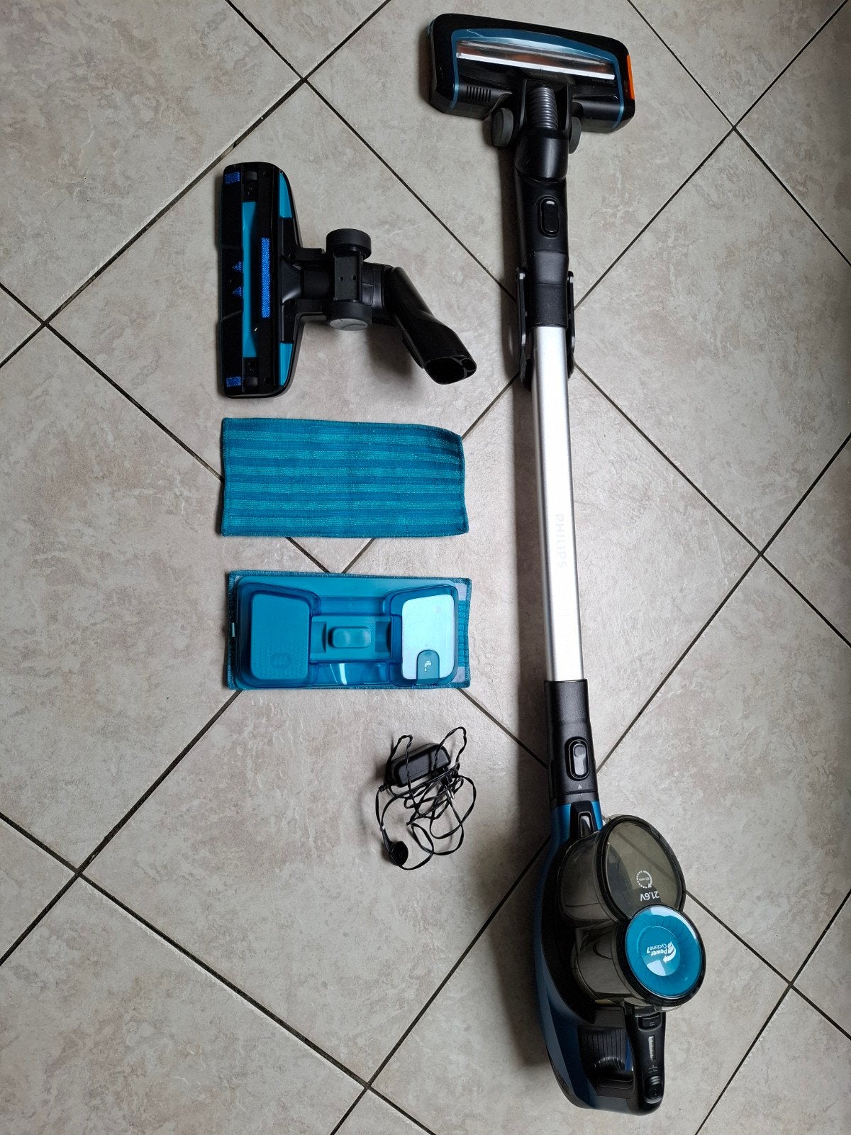 Philips speedpro aqua fc6728 steelstofzuiger, Ophalen of Verzenden, Gebruikt, Steelstofzuiger, Philips