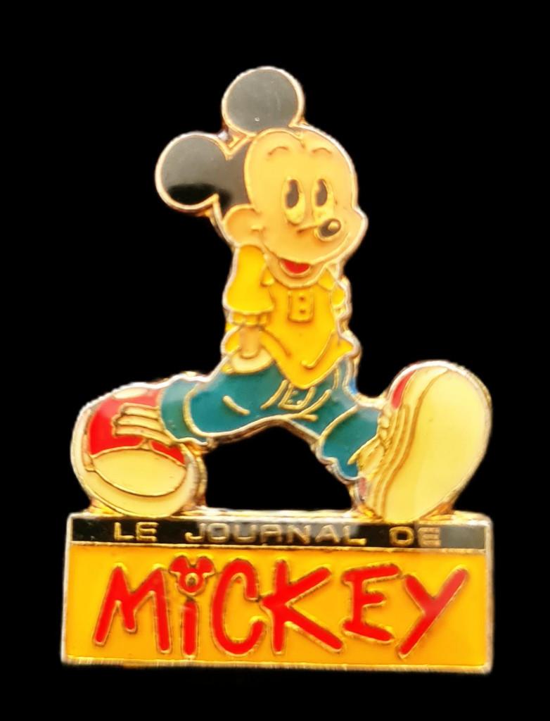 Mickey- Le Journal de..pin, Verzenden, Nieuw, Figuurtje, Speldje of Pin