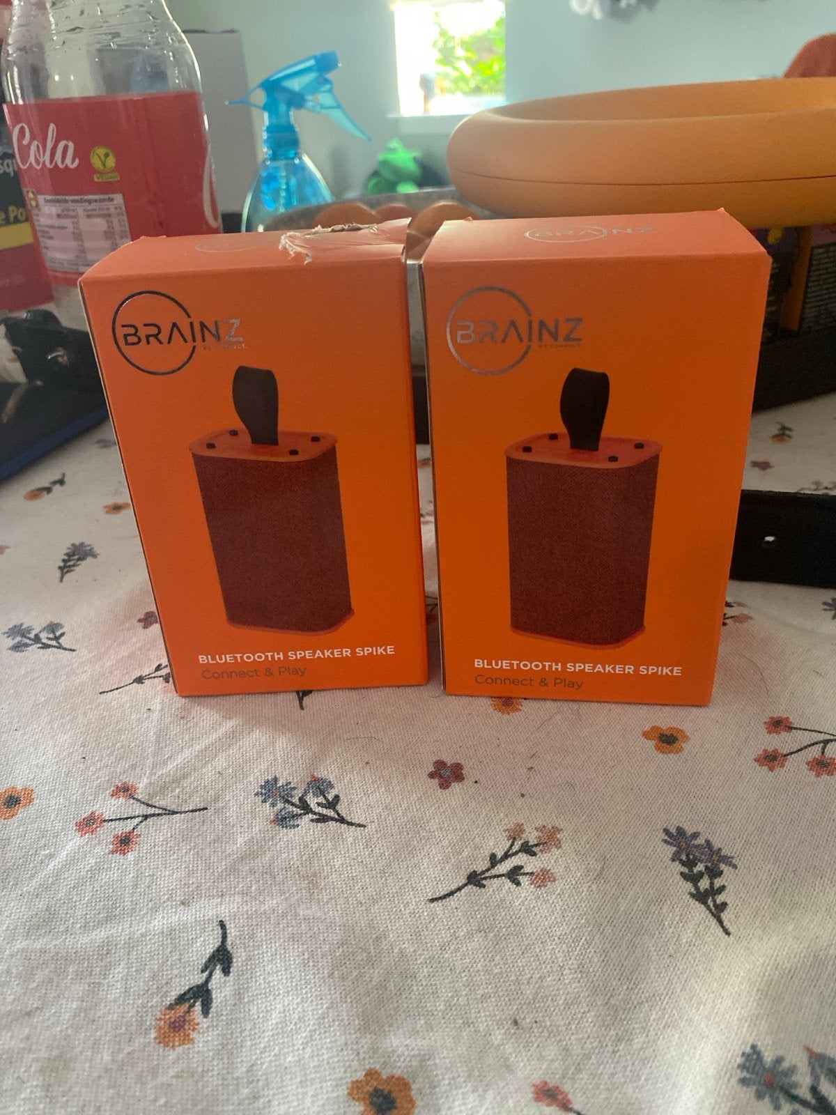 Gloednieuwe Brainz Bluetooth Speaker Spike (2 stuks), Overige merken, Nieuw, Ophalen of Verzenden, Draagbare speaker