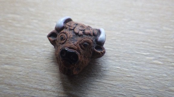Poppenhuis: Bison voor aan de Muur, Verzamelen, Ophalen of Verzenden, Nieuw, Poppenhuis