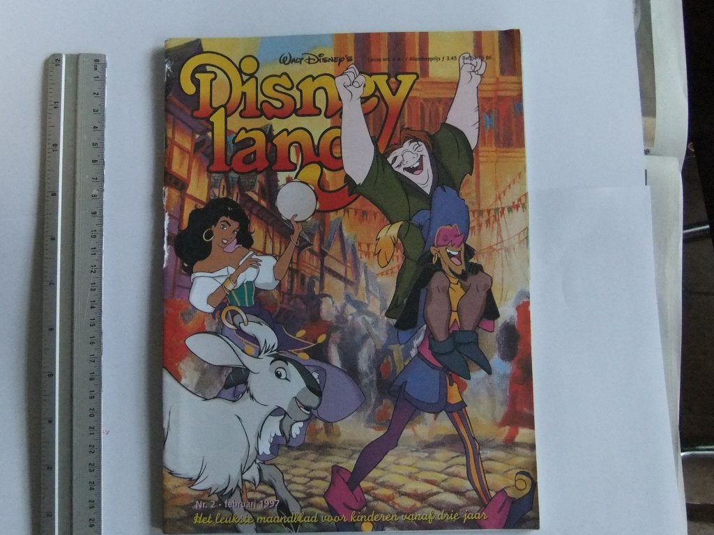 Walt Disney's Disneyland Magazine Nr. 2 - Februari 1997, Verzenden, Overige figuren, Zo goed als nieuw, Papier, Kaart of Schrift