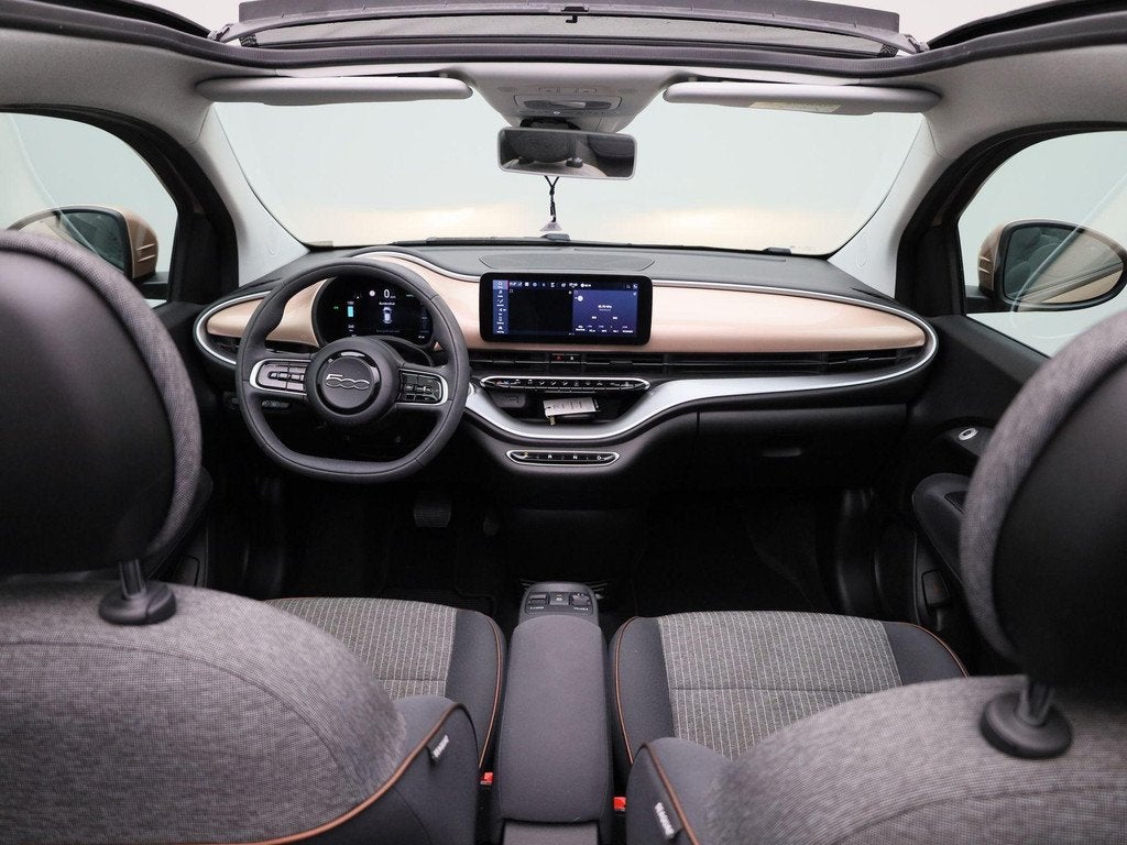 Fiat 500C 500e 42 kWh Icon | Automaat | Cabrio | Navigatie |, Auto's, Fiat, Gebruikt, Overige kleuren, 4 stoelen, 1405 kg