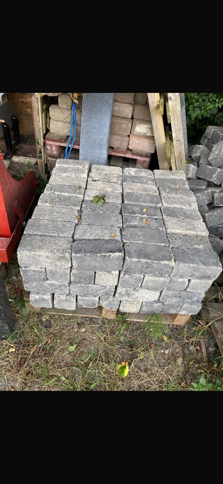 Straatklinkers 10m2, Ophalen, Gebruikt, Klinkers, 10 m² of meer