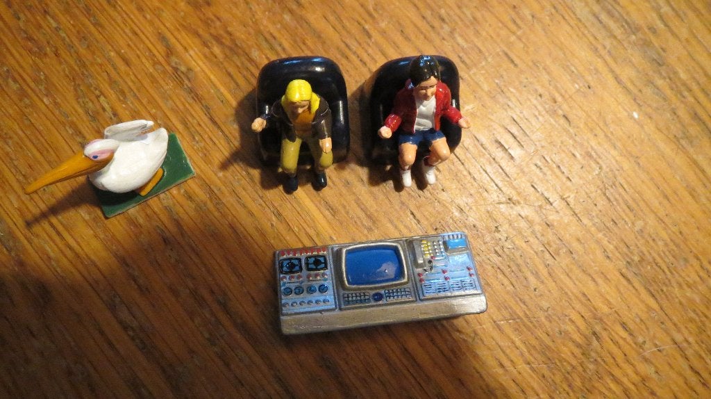 Kapitein Iglo, Capitan Findus, 4 figuurtjes 1998, Verzamelen, Verzenden, Gebruikt