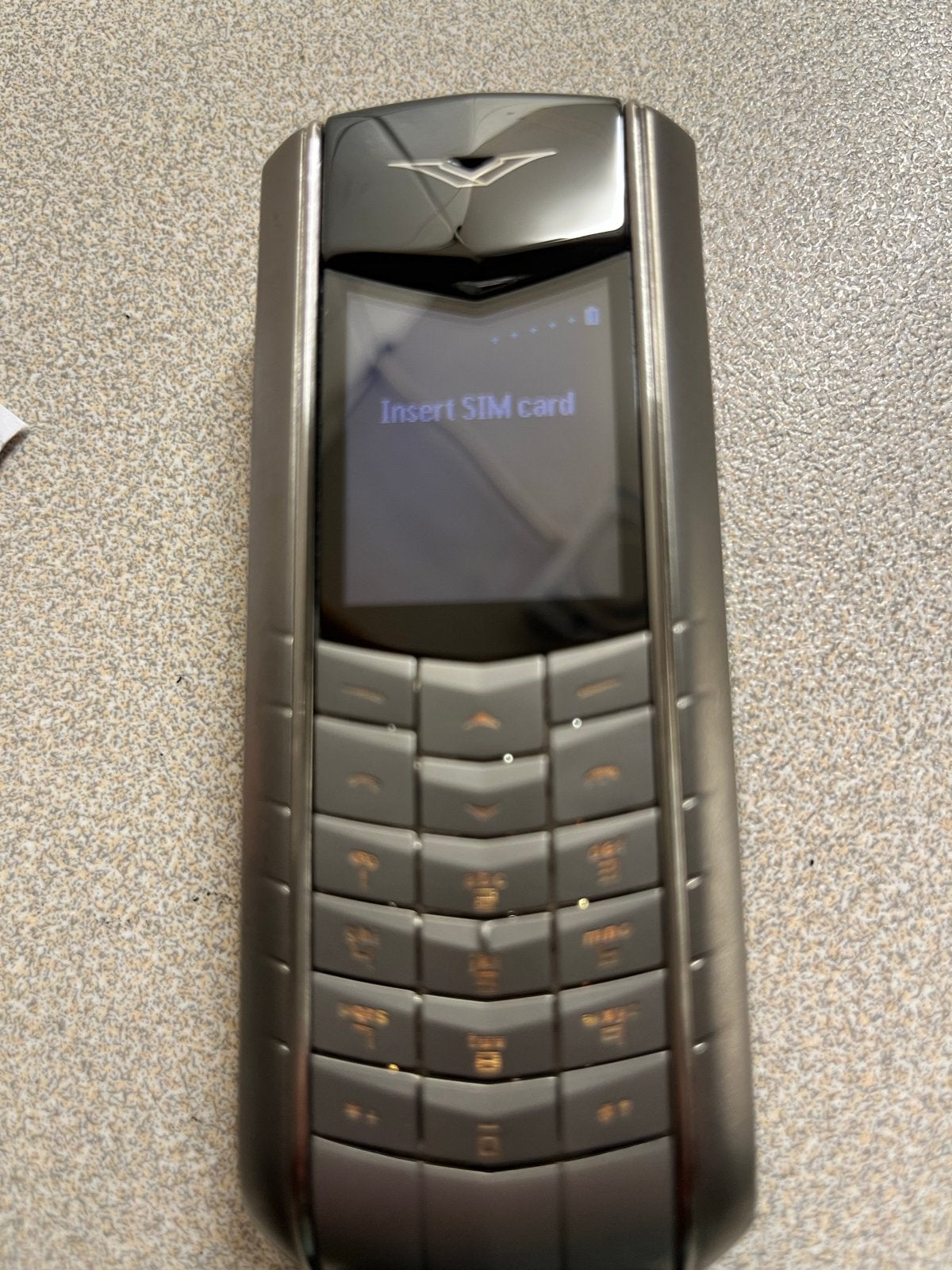 Originele Vertu GSM - Werkt perfect, incl. aankoopbon, Telecommunicatie, Gebruikt, Geen camera, Ophalen of Verzenden, Klassiek of Candybar
