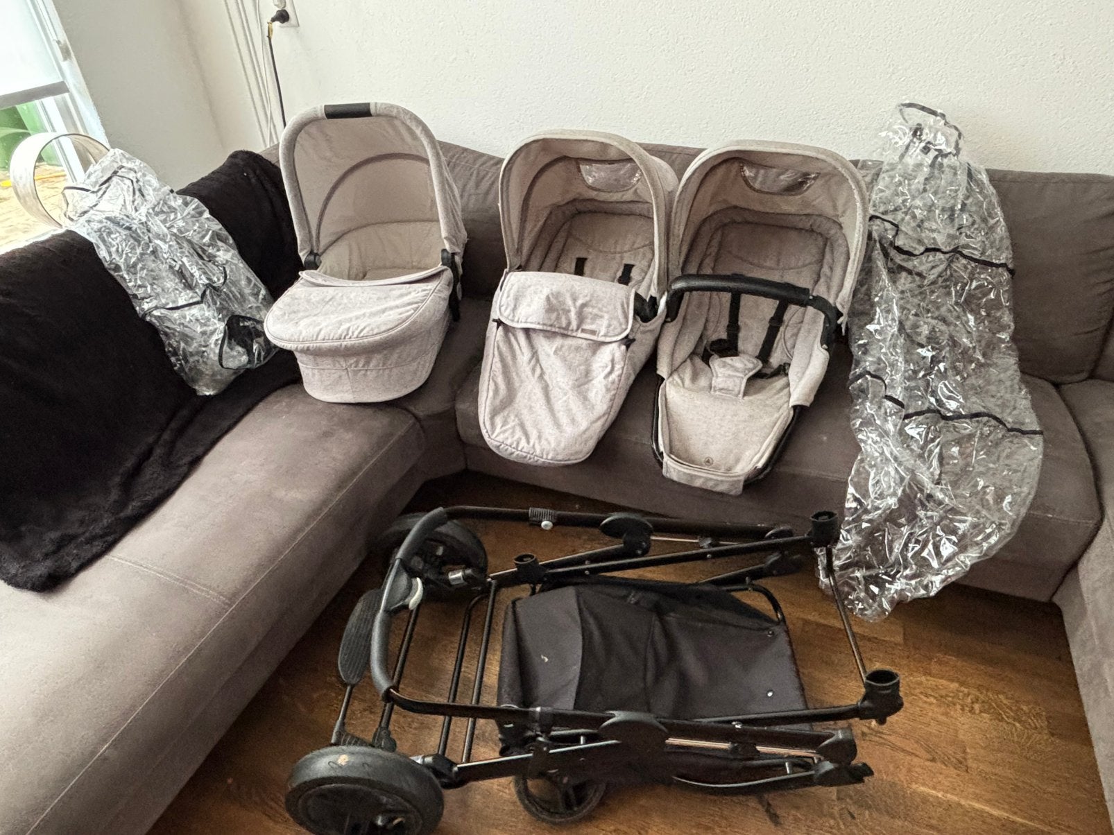 Duo kinderwagen, Ophalen, Gebruikt, Kinderwagen of Buggy