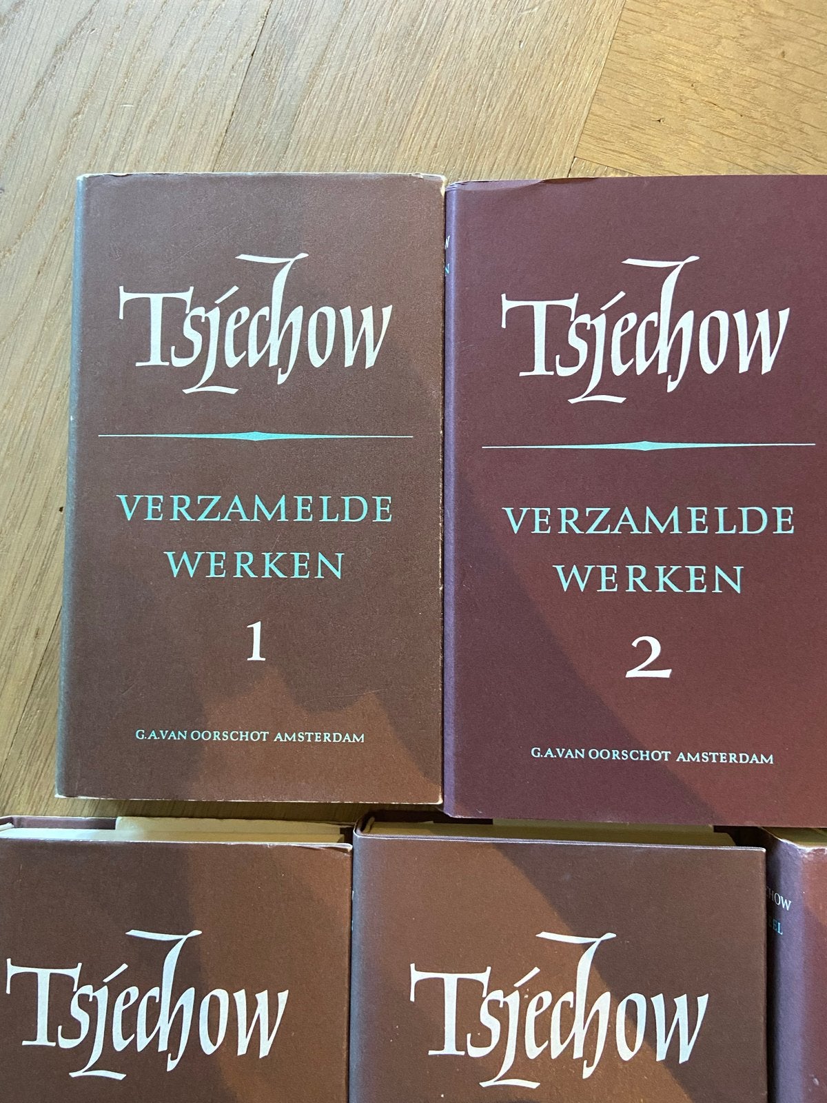 Verzameld Werk Tsjechov - 7 delen - Russische Bibliotheek, Ophalen of Verzenden, Gelezen, Europa overig