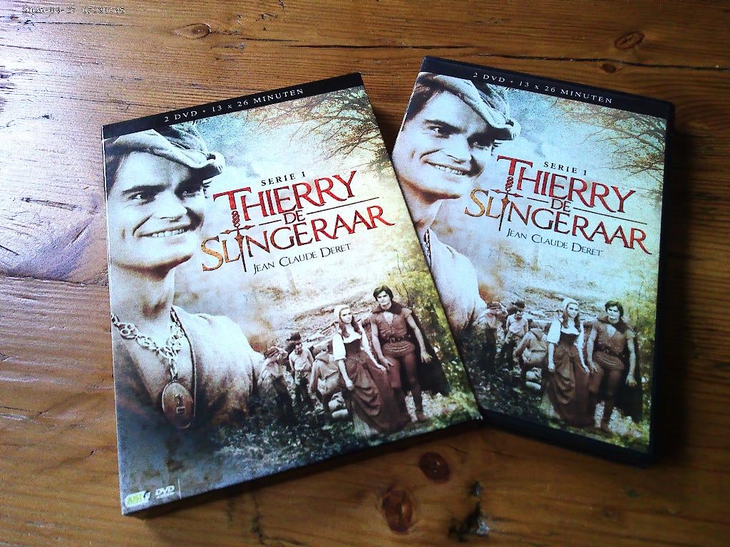 Thierry de Slingeraar / DVD / seizoen 1 / serie / Tierry, Vanaf 12 jaar, Ophalen of Verzenden, Gebruikt