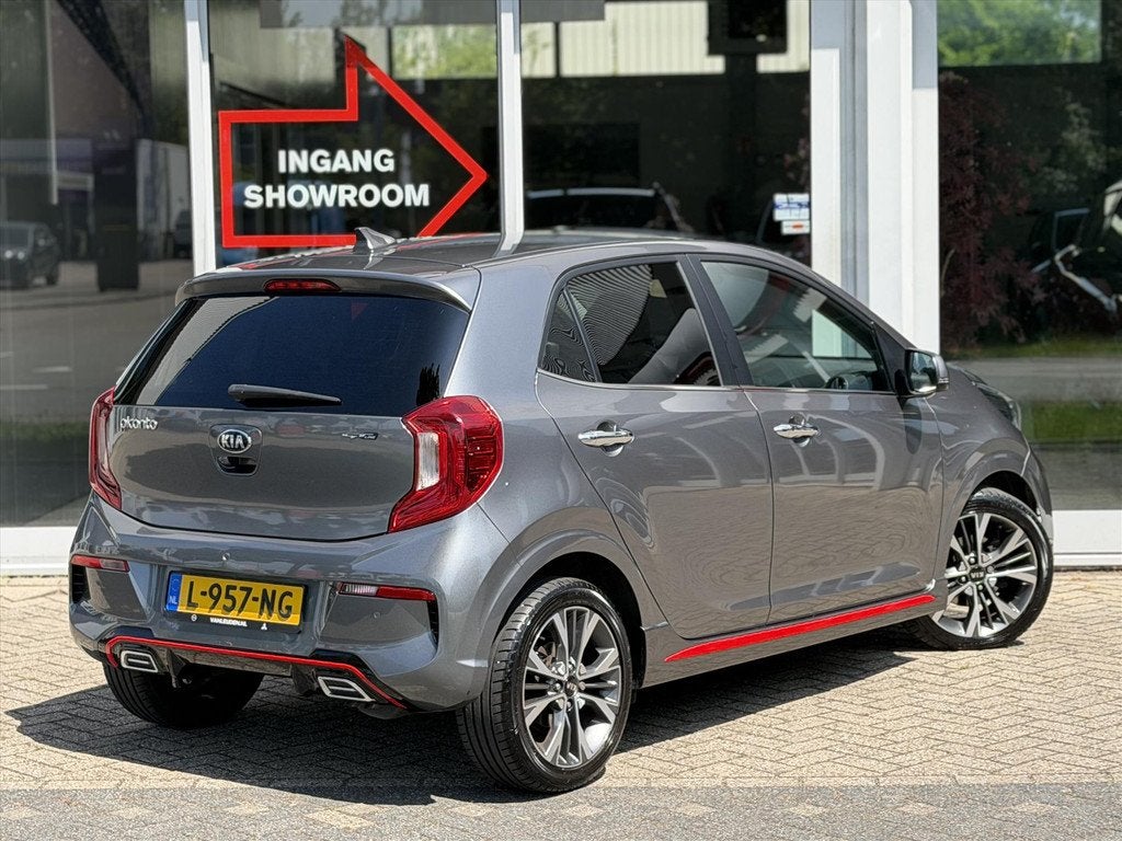 KIA Picanto 1.0 T-GDi 100pk 5-zits GT-Line | Navigatie | Sch, Auto's, Kia, Gebruikt, Automatische klimaatregeling, Bedrijf, Handgeschakeld